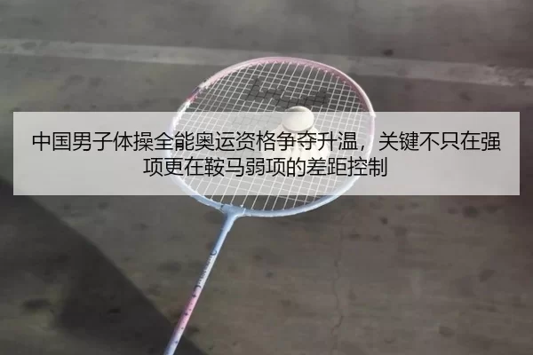 中国男子体操全能奥运资格争夺升温，关键不只在强项更在鞍马弱项的差距控制